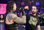 Image result for roman reigns seth rollins 2018
